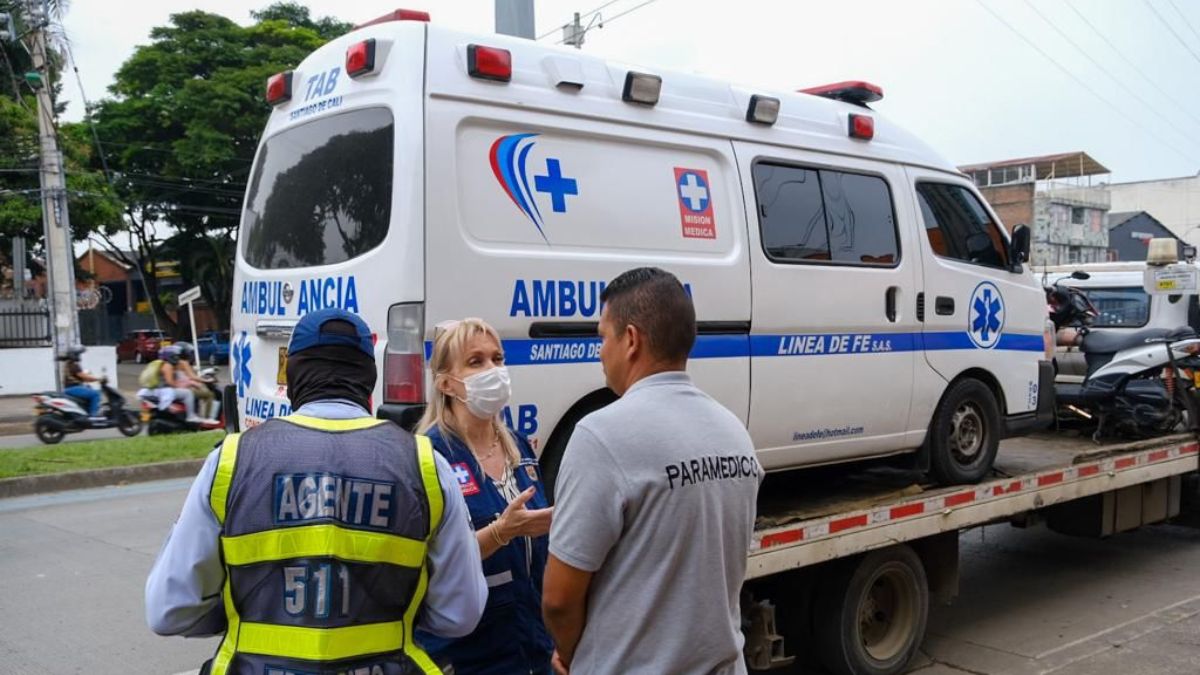 Ambulancia accidentada tenía multas de más de 8 millones de pesos