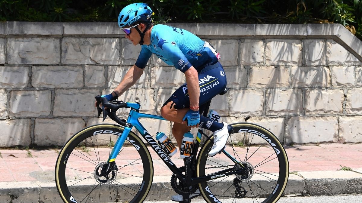 Fernando Gaviria, quedó segundo en la etapa cinco del Giro de Italia