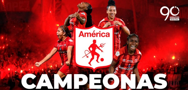 América de Cali se corona campeón de la Liga Femenina