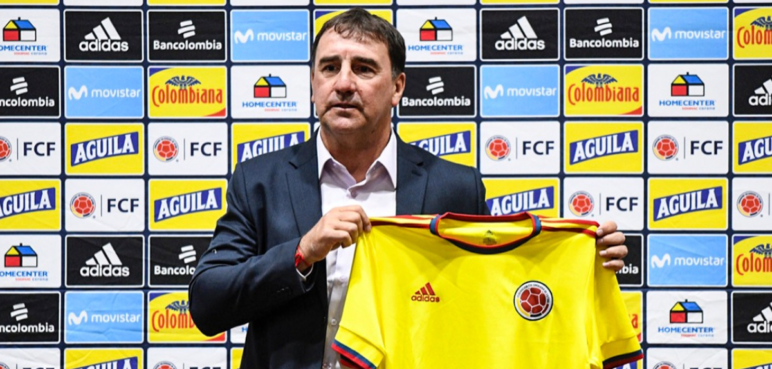 Néstor Lorenzo, fue presentado como nuevo DT de la Selección Colombia