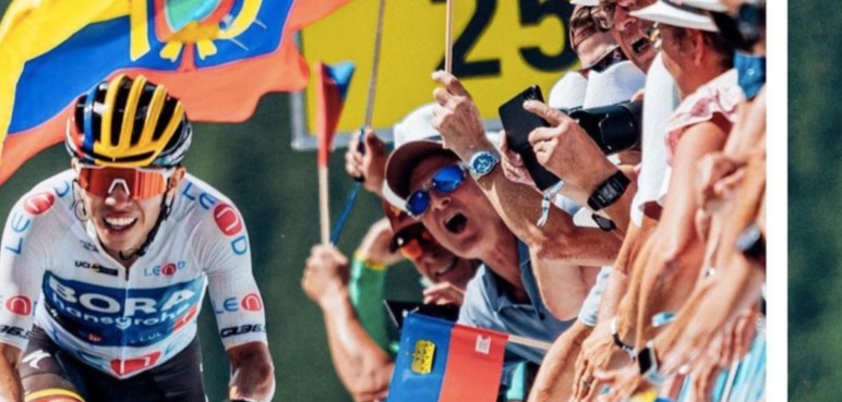 Sergio Higuita se coronó líder de la Vuelta a Suiza
