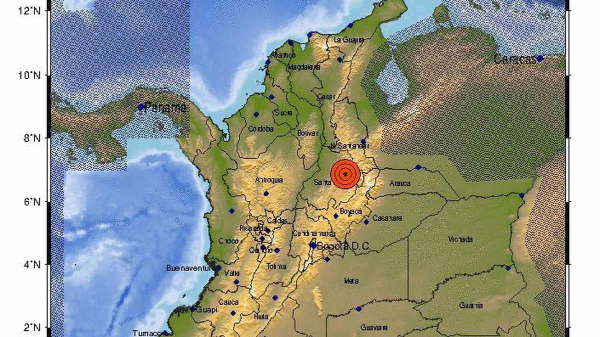 Fuerte sismo sacudió al centro del país este jueves 7 de julio
