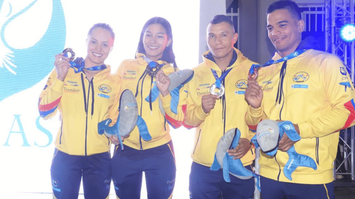 Con dos medallas, empezó Colombia el Mundial de Natación