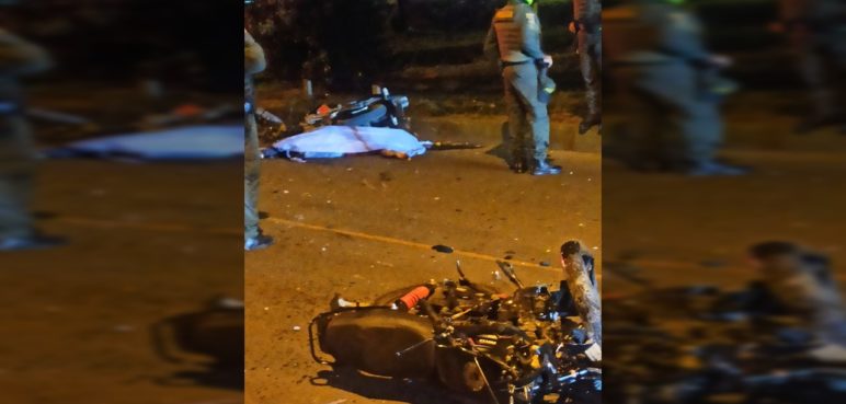 Dos motociclistas murieron en medio de grave accidente de tránsito en Cali