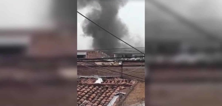 Incendio reportado en una fábrica de plástico en la comuna 11