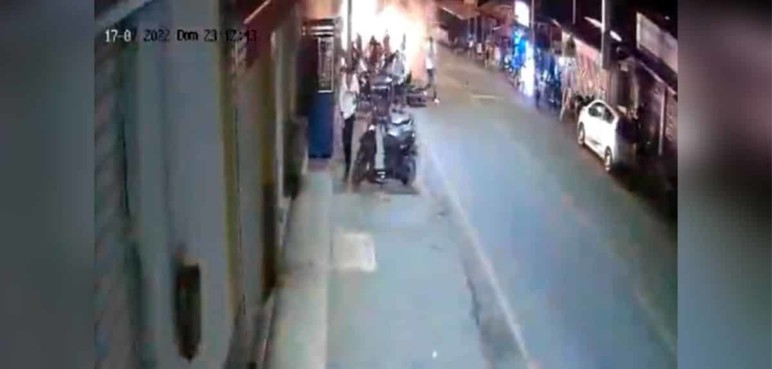 Revelan impactante video del momento exacto de la explosión en El Bordo