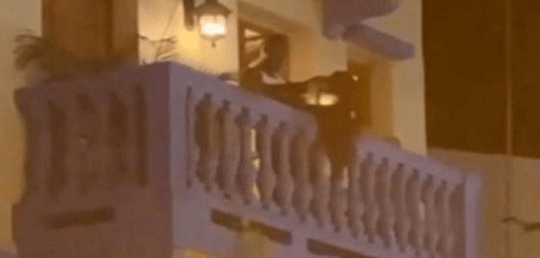 Video: Sancionan a pareja que tuvo relaciones en balcón de Cartagena