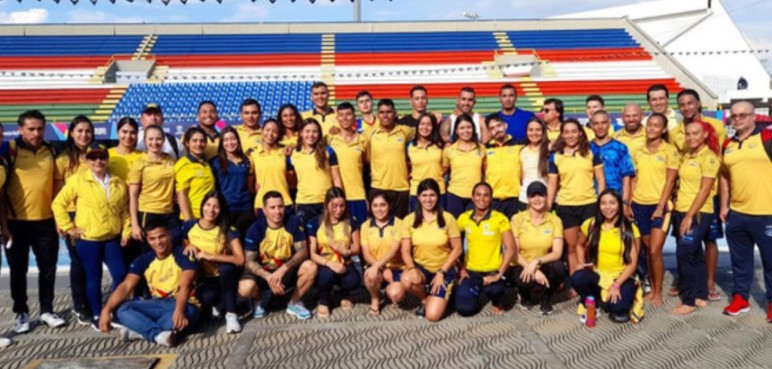 Se presentó la Selección Colombia para el Mundial de Natación con Aletas en Cali