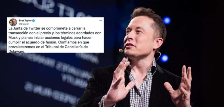 Twitter demandará a Elon Musk para que cumpla acuerdo de compra