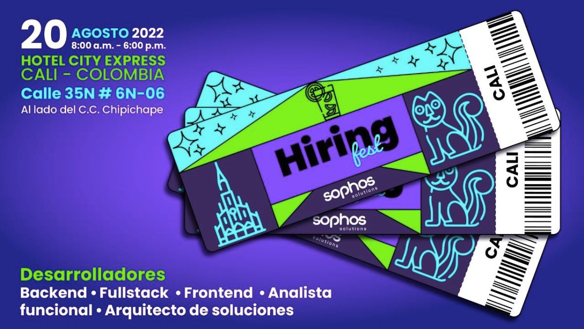 Asiste al festival de empleo de una de las empresas líderes en tecnología en Cali