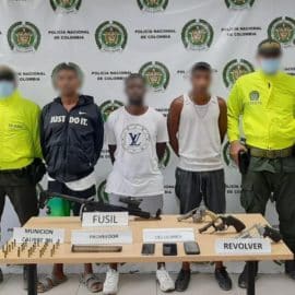 Capturan a integrantes del Clan del Golfo que iban a ejecutar 'Plan Pistola' en Buenaventura