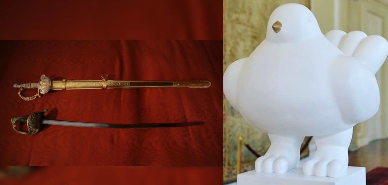 Duque no dio el permiso para prestar la Espada de Bolívar ni la Paloma de la Paz