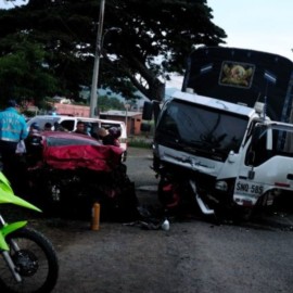Intendente de la Policía perdió la vida en aparatoso accidente en Yumbo