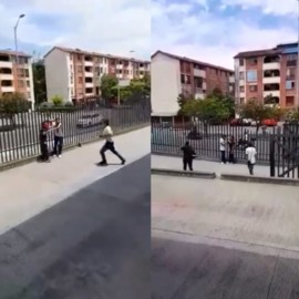 Jóvenes se pelearon a puñal en estación del MÍO Paso del Comercio