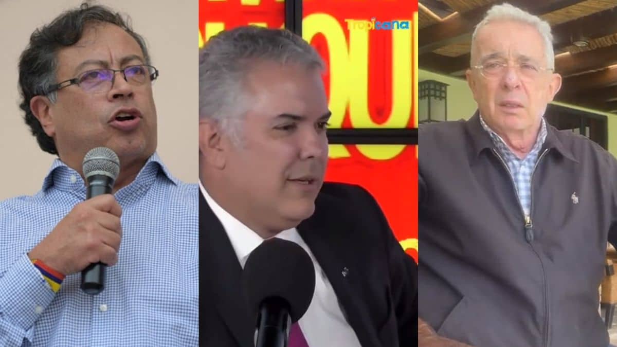 ¿Se relajó de más? Duque imitó a Gustavo Petro y Álvaro Uribe en entrevista