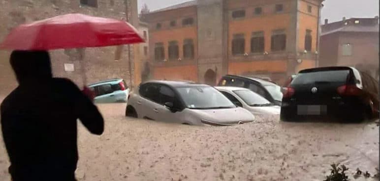 Al menos siete muertos y 3 desaparecidos por fuertes lluvias en Italia