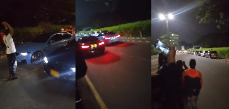 Con Mercedes y BMW: nuevas denuncias por piques ilegales en vía Cañasgordas