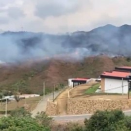 Fuerte incendio forestal consumió más de 3 hectáreas en Dapa, Yumbo