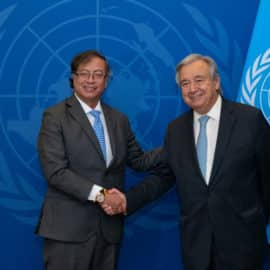 Presidente Gustavo Petro llegó a EEUU para Asamblea General de la ONU