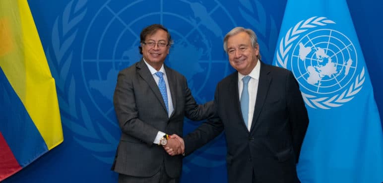 Presidente Gustavo Petro llegó a EEUU para Asamblea General de la ONU