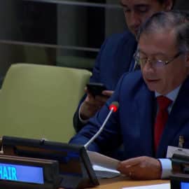 Presidente Petro dijo ante la ONU que su Gobierno aspira a la paz total