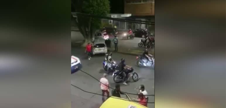 Video: Un hombre herido dejó atentado sicarial en el barrio Junín de Cali