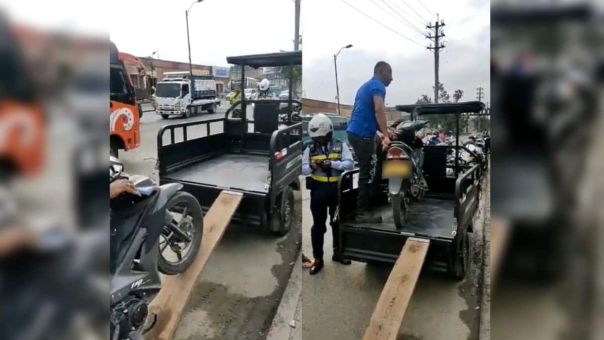 ¡De no creer! Estas serían las nuevas ‘grúas’ para inmovilizar motos