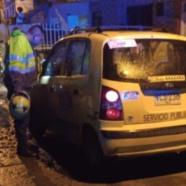 Delincuentes asesinaron a un taxista por robarlo en el barrio El Vergel