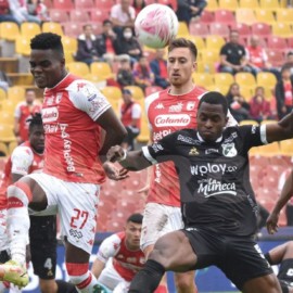 Deportivo Cali no pudo contra Santa Fe: primera derrota de Pinto