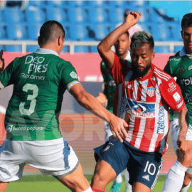 Deportivo Cali perdió en el último minuto contra Atlético Junior