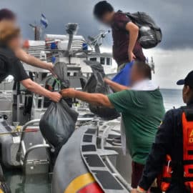 Detienen en San Andrés a 131 migrantes que buscaban llegar a Centroamérica