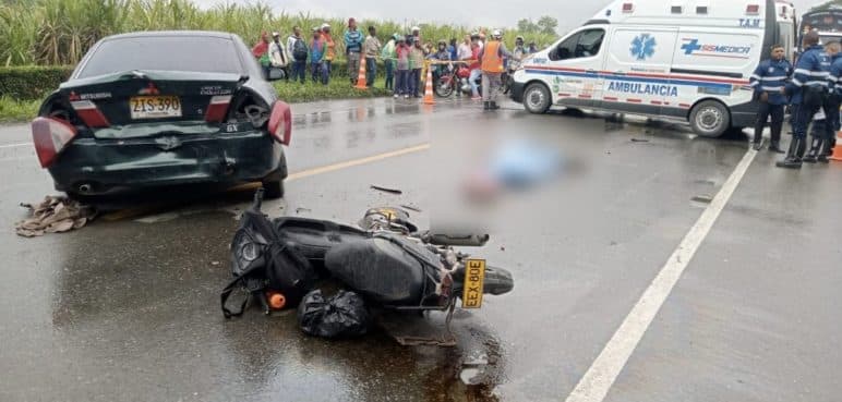 Fatal Accidente De Tránsito En La Vía Palmira El Bolo Dejó Una Persona Muerta