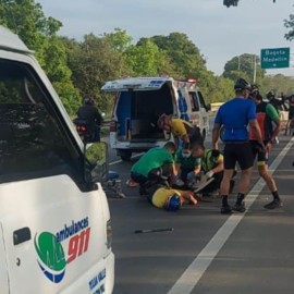 Fuerte accidente dejó un ciclista muerto y otro herido en la vía Buga – Tuluá