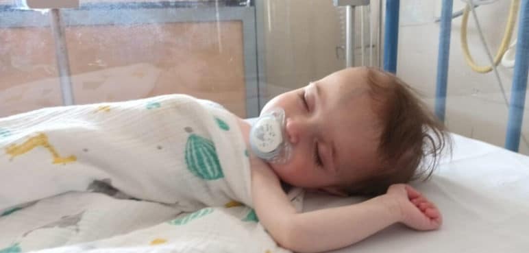 Primer caso de trasplante intestinal de un fallecido realizado a una bebé española
