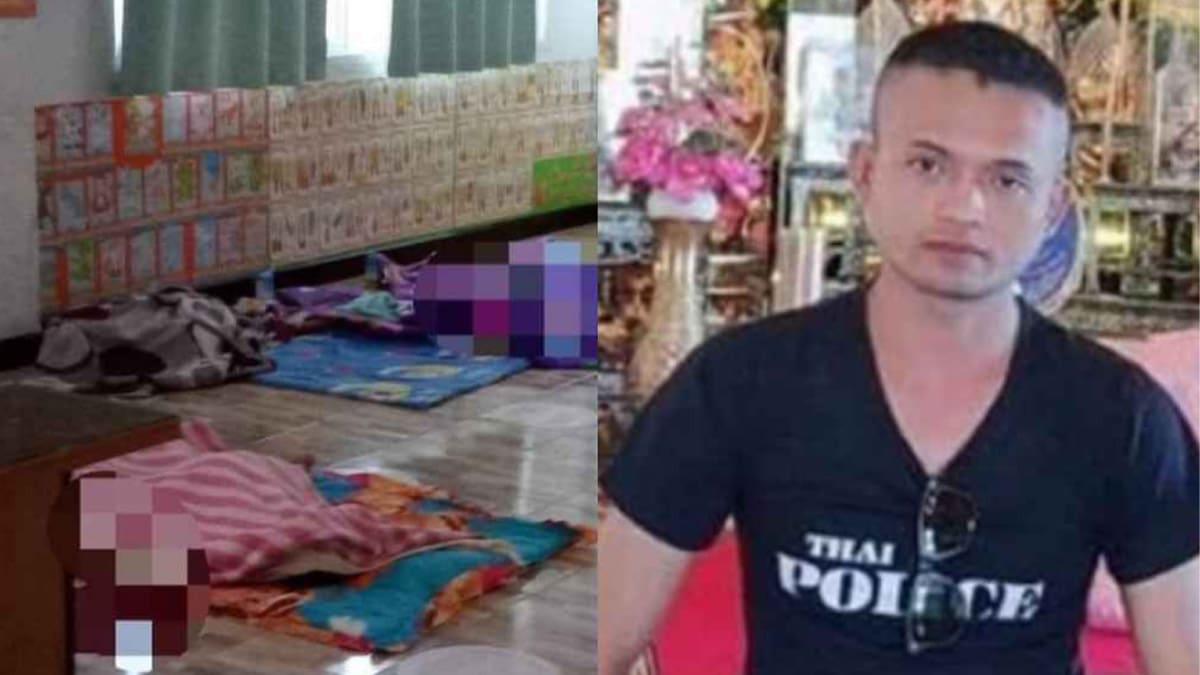 Tragedia en Tailandia: expolicía mató a 36 personas, entre ellos su hijo y esposa