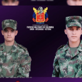 Autoridades reportan el secuestro de dos militares por parte del ELN en Arauca