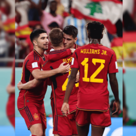 Contundente victoria de España en su debut contra Costa Rica