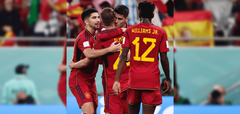 Contundente victoria de España en su debut contra Costa Rica