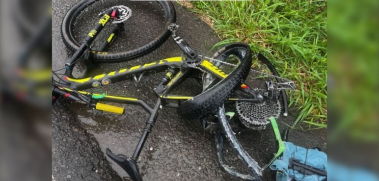 Se entregó la persona que arroyó a tres ciclistas en la vía Cali - Jamundí