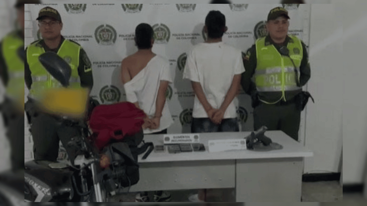 Tras persecución, policía capturó dos ladrones al sur de Cali