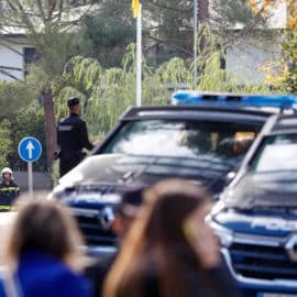 Un herido tras explosión de carta bomba en la embajada de Ucrania en Madrid