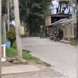 Video: El Ejército Nacional se enfrentó con grupos al margen de la ley