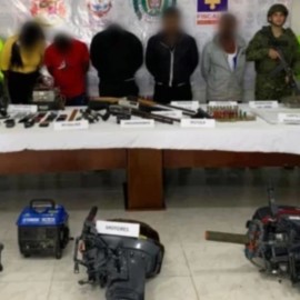 Capturaron a cinco presuntos integrantes de disidencias de las Farc en Buenaventura