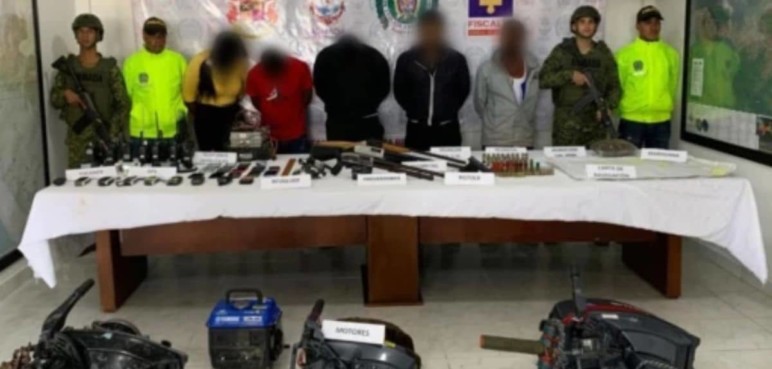 Capturaron a cinco presuntos integrantes de disidencias de las Farc en Buenaventura