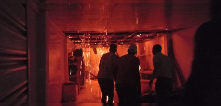 Cinco familias damnificadas tras incendio en el hospital de López de Micay