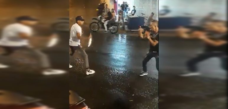Dos extranjeros protagonizaron pelea a cuchillo en Siloé
