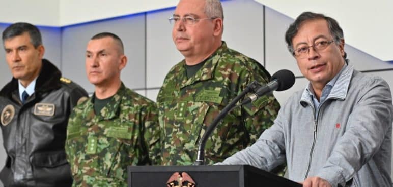 Gustavo Petro anunció acciones tras la emboscada al Ejército Nacional