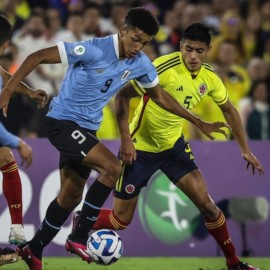 Derrota enérgica en el Suramericano: Colombia sub20 cayó ante Uruguay