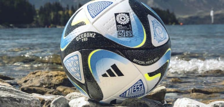 Fue presentado 'Oceaunz', el balón del Mundial Femenino de 2023