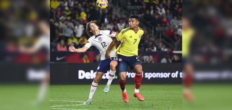 Colombia no pudo ante Estados Unidos por partido amistoso